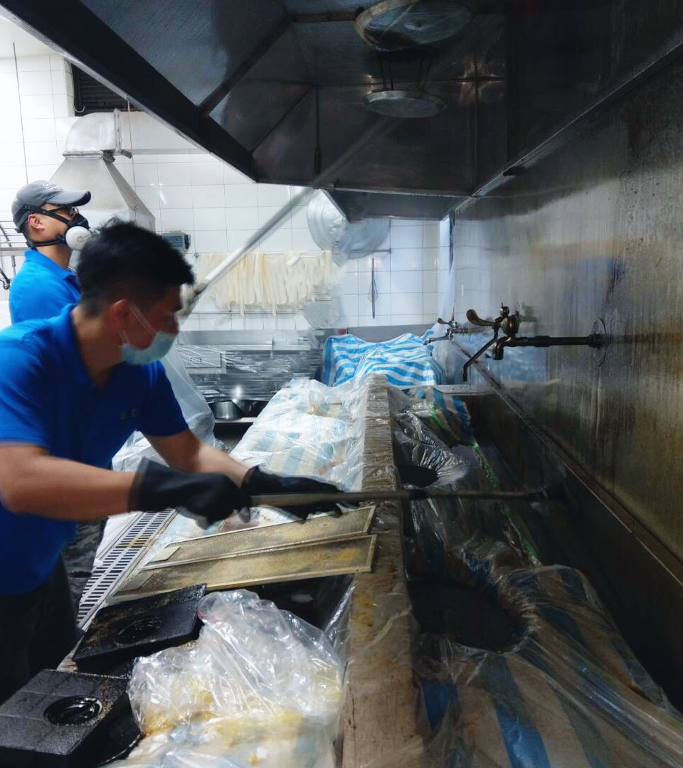 商業廚房設備清潔